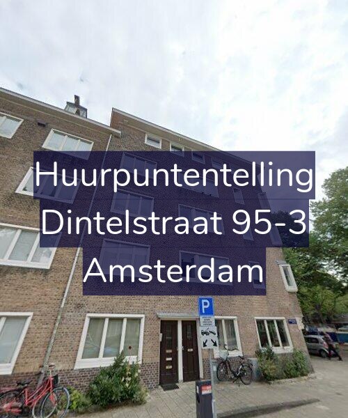 Foto gevel Huurpuntentelling voor Dintelstraat 95-3, Amsterdam