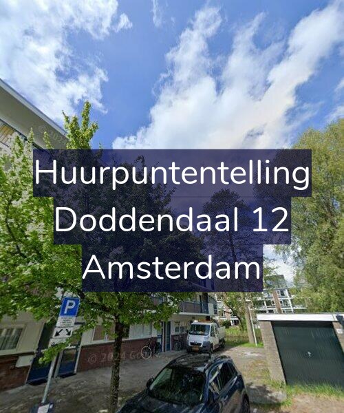 Foto gevel Huurpuntentelling voor Doddendaal 12, Amsterdam