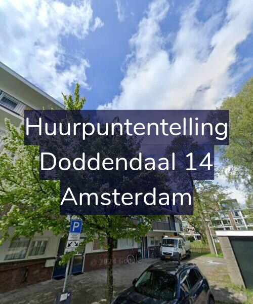 Foto gevel Huurpuntentelling voor Doddendaal 14, Amsterdam
