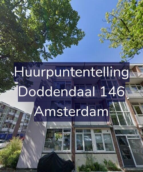 Foto gevel Huurpuntentelling voor Doddendaal 146, Amsterdam