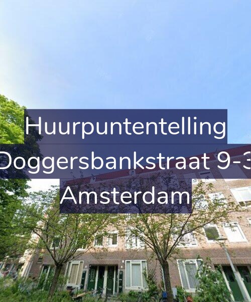 Foto gevel Huurpuntentelling voor Doggersbankstraat 9-3, Amsterdam