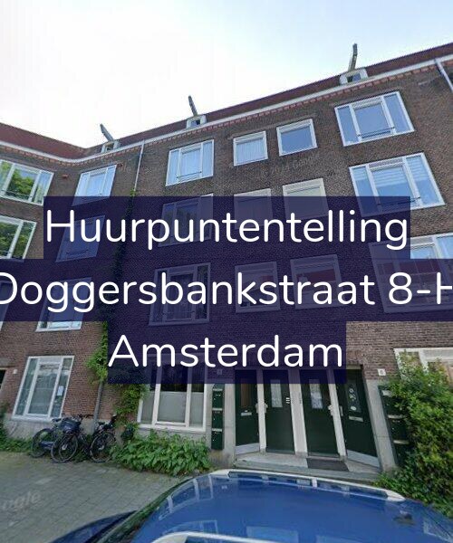 Foto gevel Huurpuntentelling voor Doggersbankstraat 8-H, Amsterdam