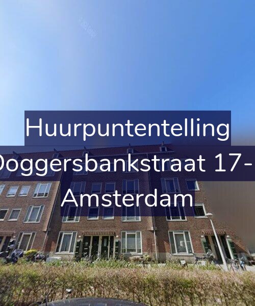Foto gevel Huurpuntentelling voor Doggersbankstraat 17-1, Amsterdam