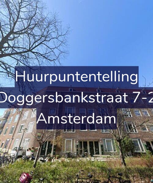 Foto gevel Huurpuntentelling voor Doggersbankstraat 7-2, Amsterdam