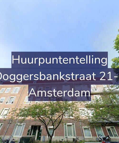 Foto gevel Huurpuntentelling voor Doggersbankstraat 21-2, Amsterdam