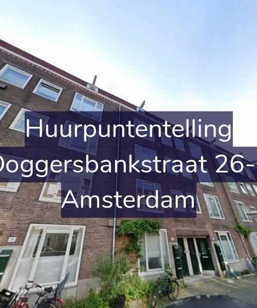 Foto gevel Huurpuntentelling voor Doggersbankstraat 26-1, Amsterdam