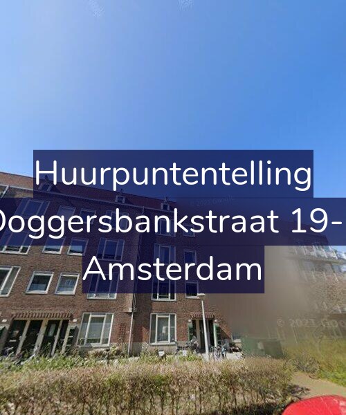 Foto gevel Huurpuntentelling voor Doggersbankstraat 19-2, Amsterdam