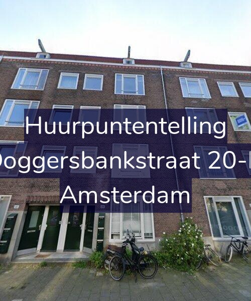Foto gevel Huurpuntentelling voor Doggersbankstraat 20-H, Amsterdam