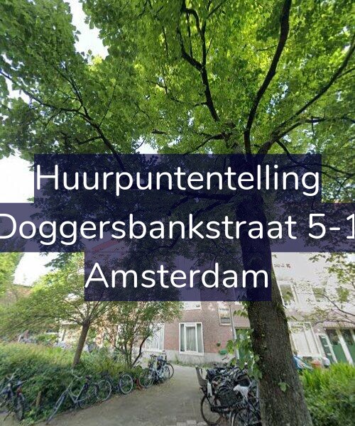 Foto gevel Huurpuntentelling voor Doggersbankstraat 5-1, Amsterdam