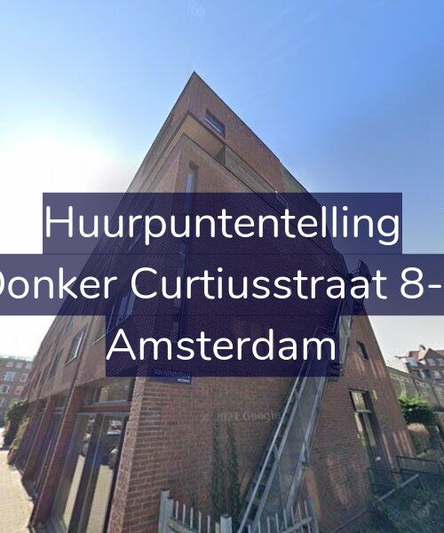 Foto gevel Huurpuntentelling voor Donker Curtiusstraat 8-T, Amsterdam