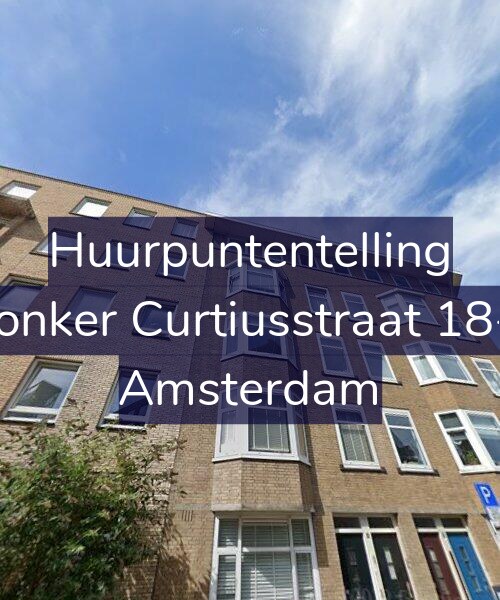 Foto gevel Huurpuntentelling voor Donker Curtiusstraat 18-2, Amsterdam