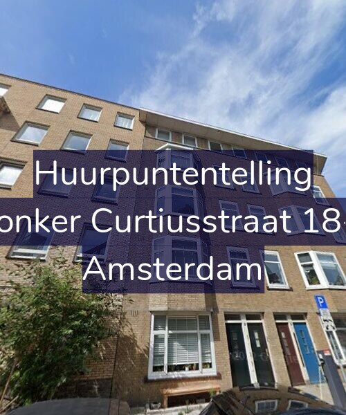 Foto gevel Huurpuntentelling voor Donker Curtiusstraat 18-1, Amsterdam
