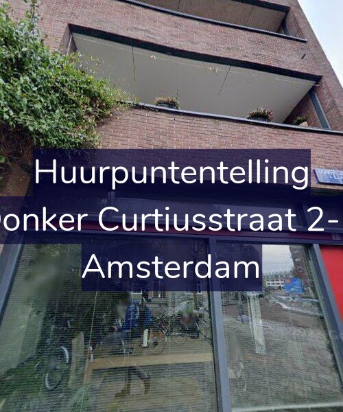 Foto gevel Huurpuntentelling voor Donker Curtiusstraat 2-H, Amsterdam
