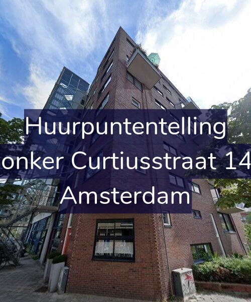 Foto gevel Huurpuntentelling voor Donker Curtiusstraat 147, Amsterdam