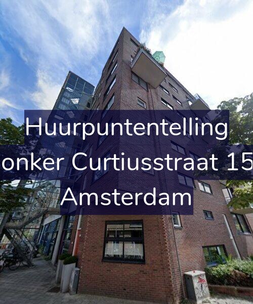 Foto gevel Huurpuntentelling voor Donker Curtiusstraat 159, Amsterdam