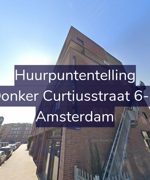 Foto gevel Huurpuntentelling voor Donker Curtiusstraat 6-A, Amsterdam
