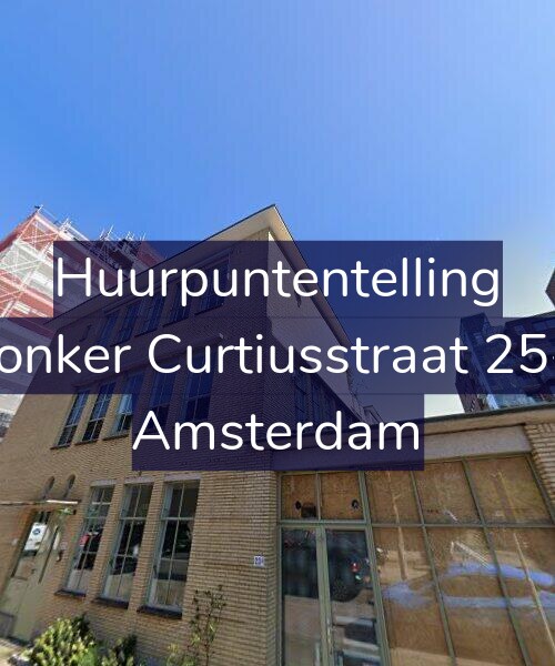 Foto gevel Huurpuntentelling voor Donker Curtiusstraat 25-F, Amsterdam