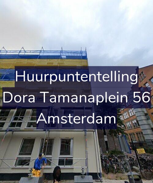 Foto gevel Huurpuntentelling voor Dora Tamanaplein 56, Amsterdam