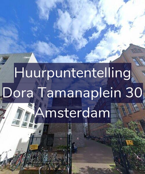 Foto gevel Huurpuntentelling voor Dora Tamanaplein 30, Amsterdam