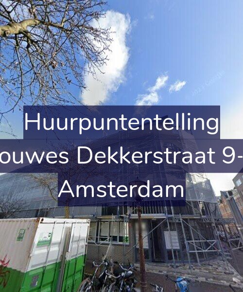 Foto gevel Huurpuntentelling voor Douwes Dekkerstraat 9-B, Amsterdam