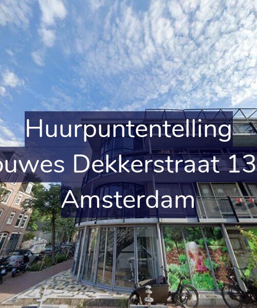 Foto gevel Huurpuntentelling voor Douwes Dekkerstraat 13-D, Amsterdam