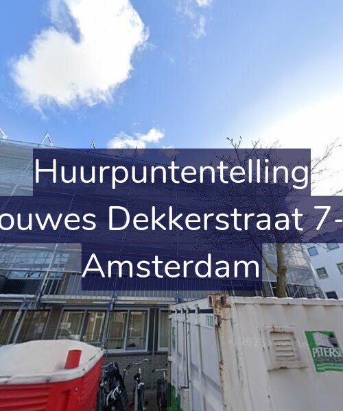 Foto gevel Huurpuntentelling voor Douwes Dekkerstraat 7-D, Amsterdam