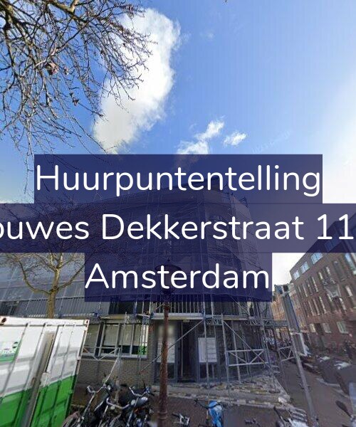 Foto gevel Huurpuntentelling voor Douwes Dekkerstraat 11-D, Amsterdam