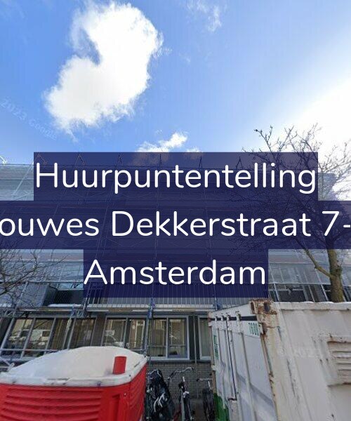 Foto gevel Huurpuntentelling voor Douwes Dekkerstraat 7-B, Amsterdam