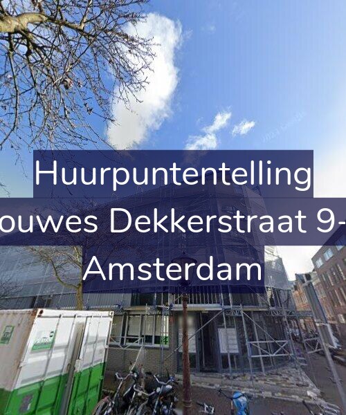 Foto gevel Huurpuntentelling voor Douwes Dekkerstraat 9-C, Amsterdam