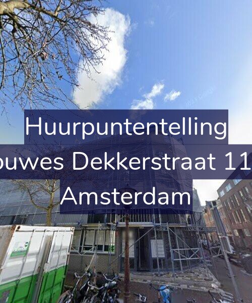 Foto gevel Huurpuntentelling voor Douwes Dekkerstraat 11-C, Amsterdam