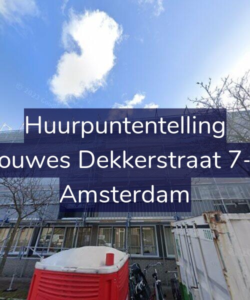 Foto gevel Huurpuntentelling voor Douwes Dekkerstraat 7-A, Amsterdam