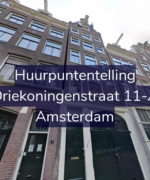Foto gevel Huurpuntentelling voor Driekoningenstraat 11-A, Amsterdam