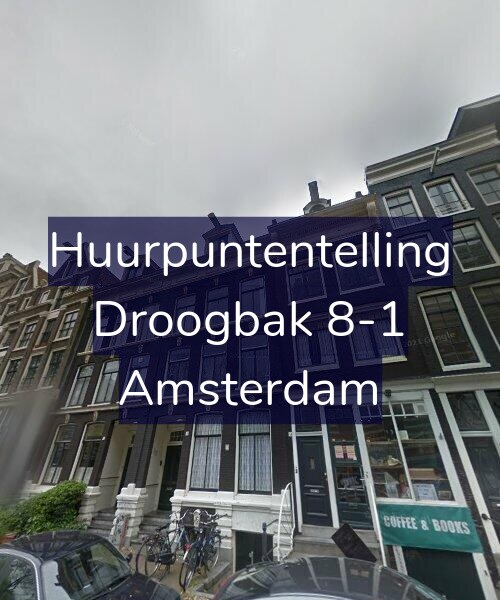 Foto gevel Huurpuntentelling voor Droogbak 8-1, Amsterdam