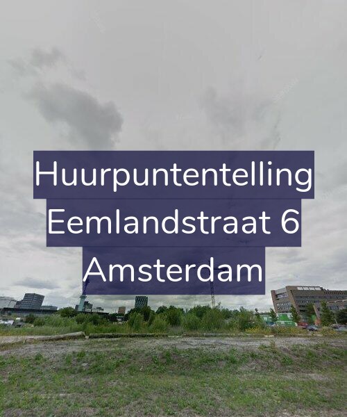 Foto gevel Huurpuntentelling voor Eemlandstraat 6, Amsterdam