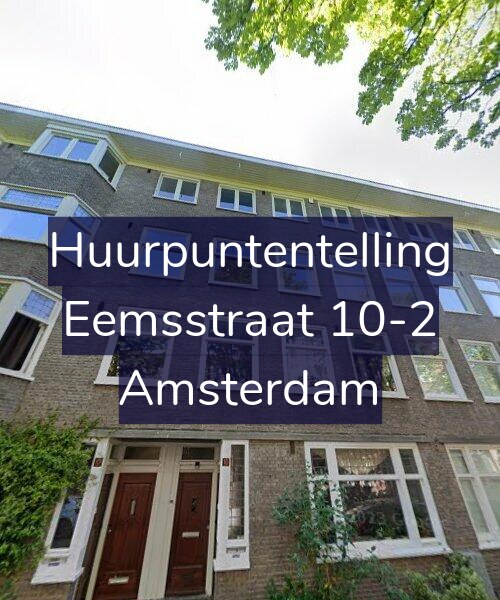 Foto gevel Huurpuntentelling voor Eemsstraat 10-2, Amsterdam