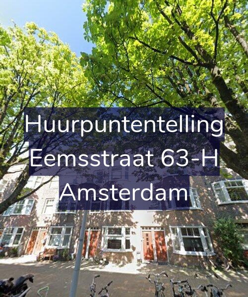 Foto gevel Huurpuntentelling voor Eemsstraat 63-H, Amsterdam