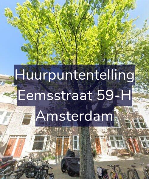 Foto gevel Huurpuntentelling voor Eemsstraat 59-H, Amsterdam