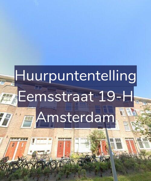 Foto gevel Huurpuntentelling voor Eemsstraat 19-H, Amsterdam