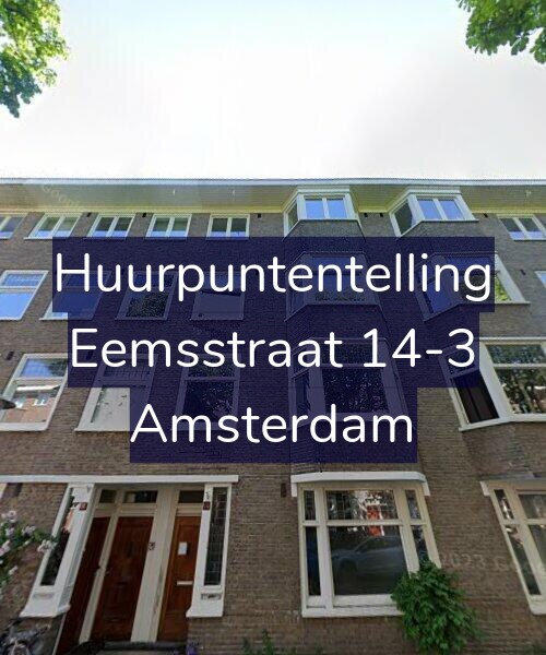 Foto gevel Huurpuntentelling voor Eemsstraat 14-3, Amsterdam
