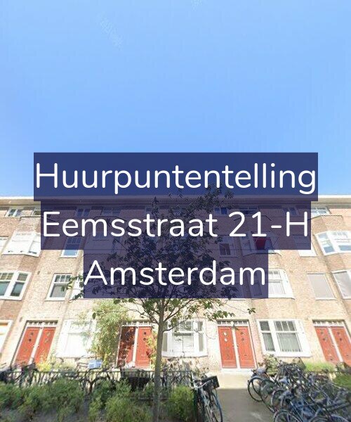 Foto gevel Huurpuntentelling voor Eemsstraat 21-H, Amsterdam