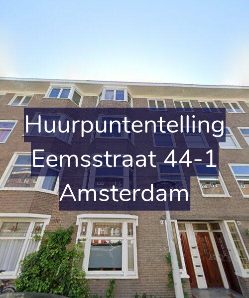 Foto gevel Huurpuntentelling voor Eemsstraat 44-1, Amsterdam