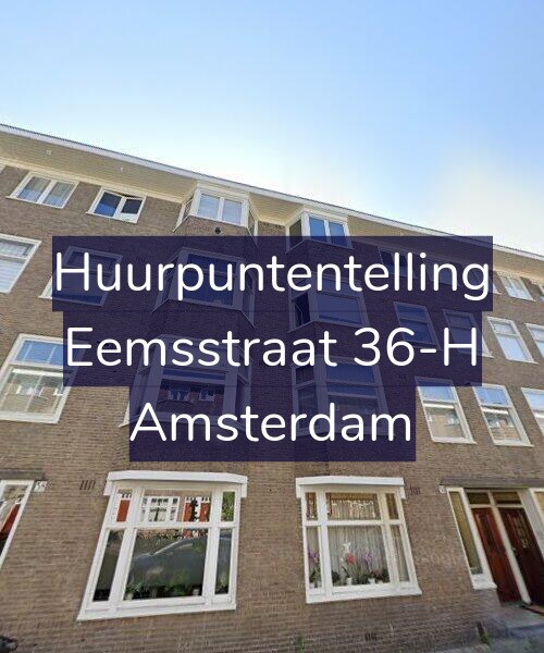 Foto gevel Huurpuntentelling voor Eemsstraat 36-H, Amsterdam