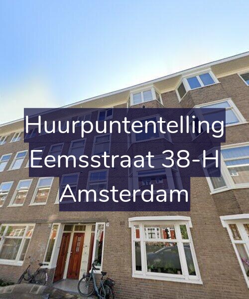 Foto gevel Huurpuntentelling voor Eemsstraat 38-H, Amsterdam