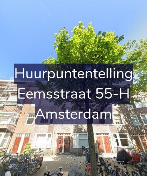 Foto gevel Huurpuntentelling voor Eemsstraat 55-H, Amsterdam