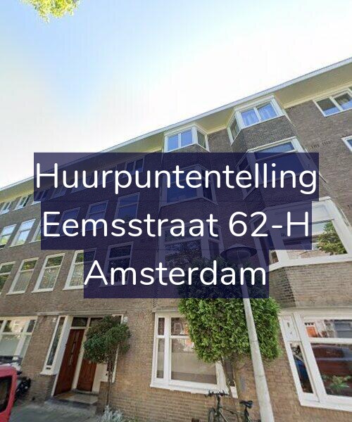 Foto gevel Huurpuntentelling voor Eemsstraat 62-H, Amsterdam