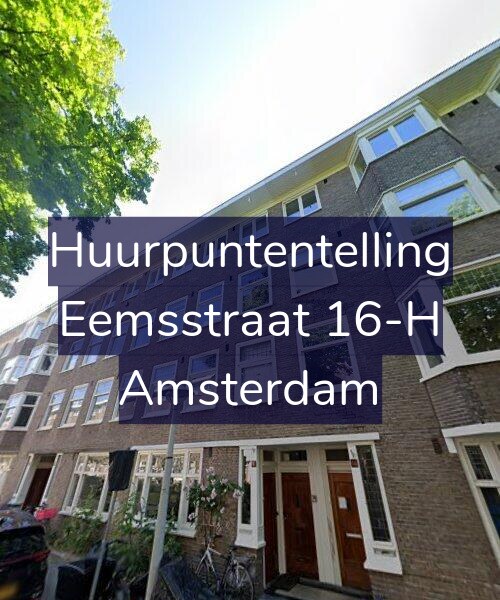 Foto gevel Huurpuntentelling voor Eemsstraat 16-H, Amsterdam