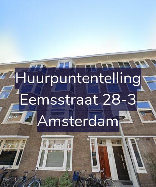 Foto gevel Huurpuntentelling voor Eemsstraat 28-3, Amsterdam
