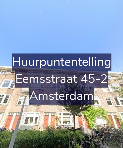 Foto gevel Huurpuntentelling voor Eemsstraat 45-2, Amsterdam