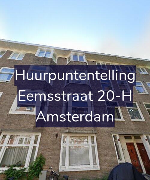 Foto gevel Huurpuntentelling voor Eemsstraat 20-H, Amsterdam