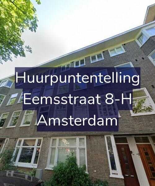 Foto gevel Huurpuntentelling voor Eemsstraat 8-H, Amsterdam